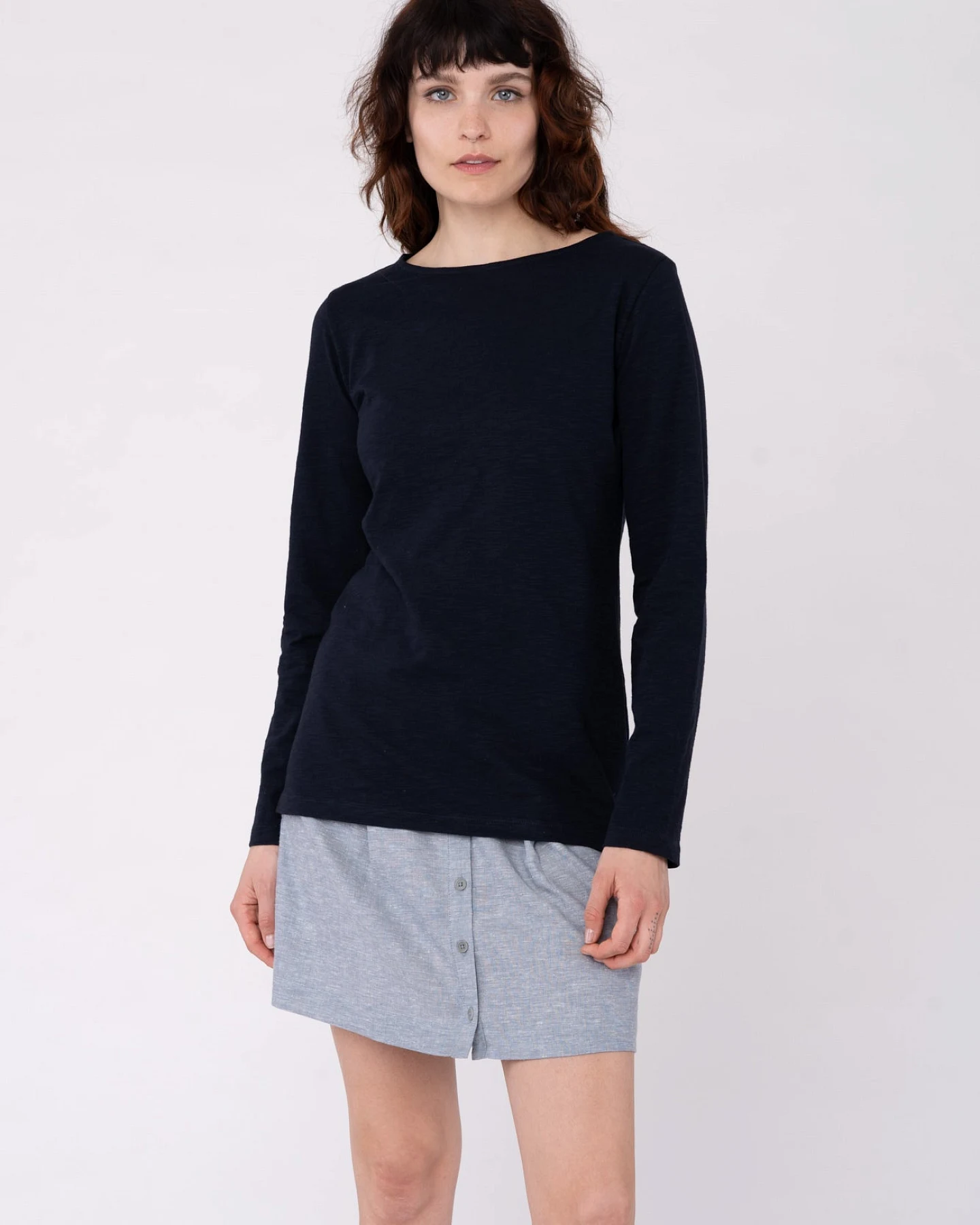 Longsleeve Shirt aus Bio Baumwolle – Ansicht 2