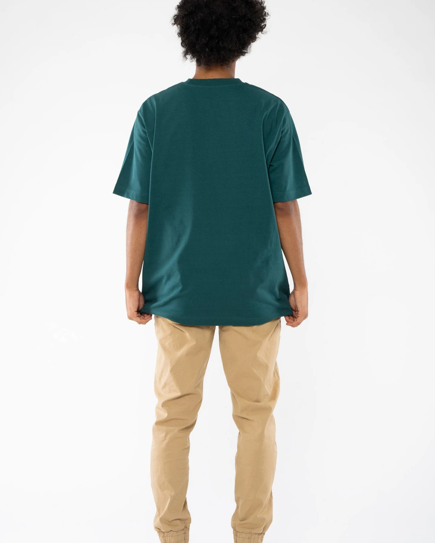 Relaxed Fit Heavy Weight T-Shirt aus Bio Baumwolle – Ansicht 4