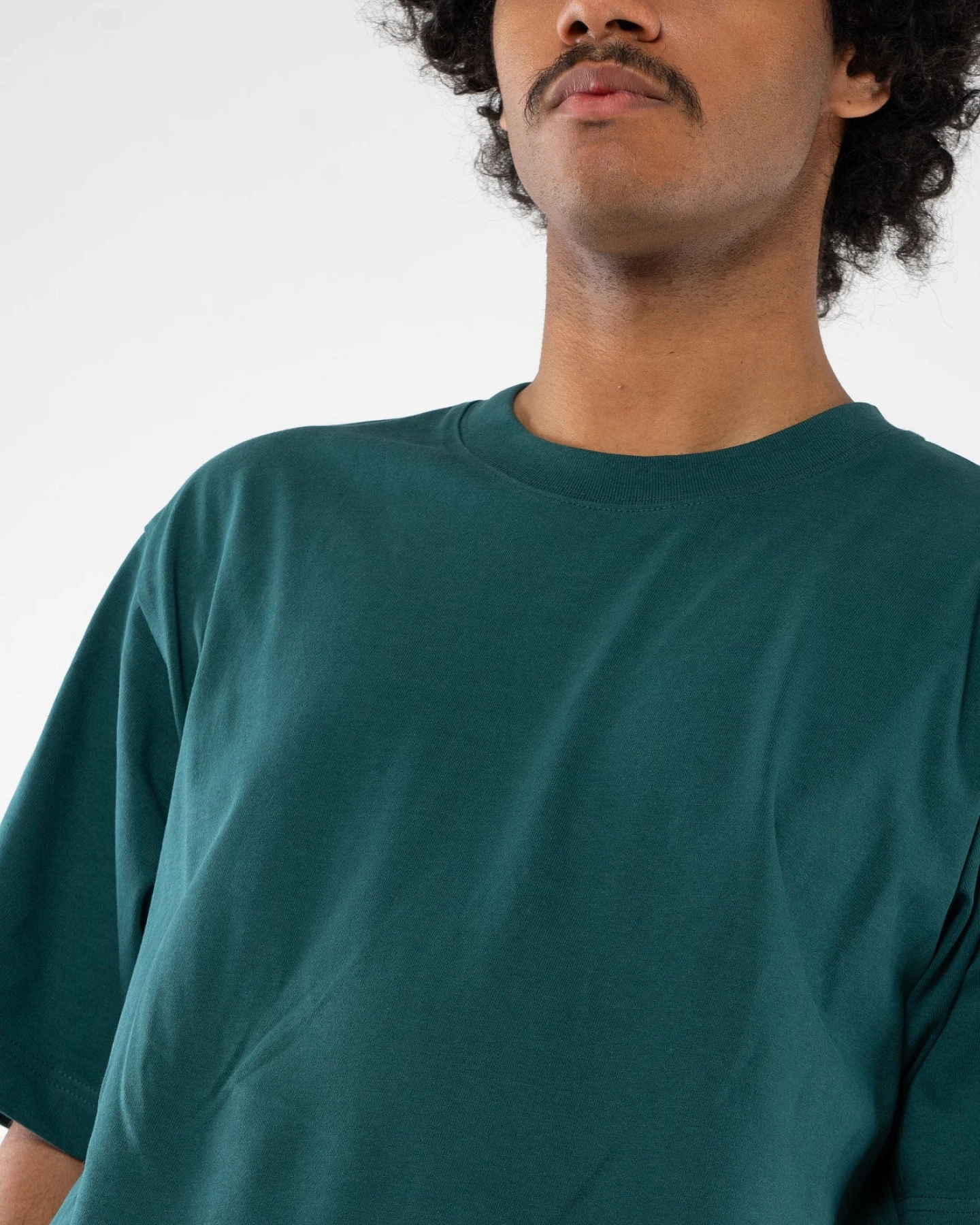 Relaxed Fit Heavy Weight T-Shirt aus Bio Baumwolle – Ansicht 3