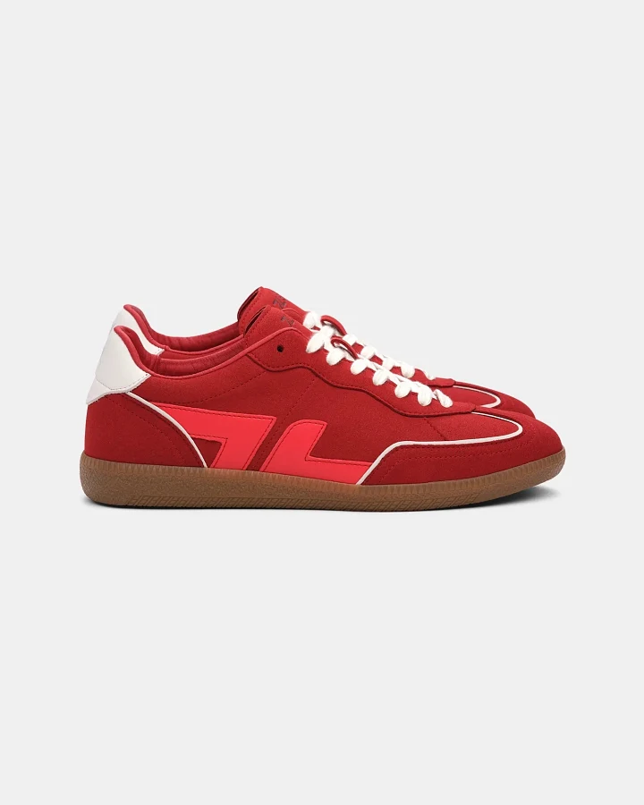Zèta Herren vegan Sneaker Delta Granatrot