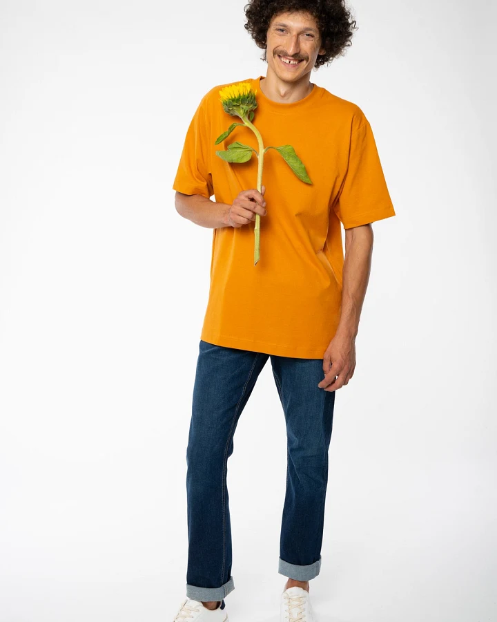 Relaxed Fit Heavy Weight T-Shirt aus Bio Baumwolle