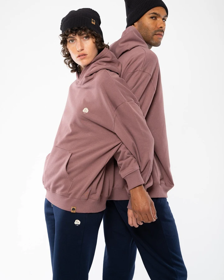 Oversized Boxy Hoodie aus Bio Baumwolle