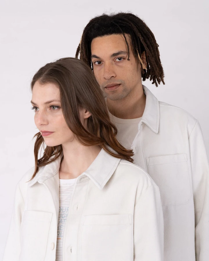Unisex Overshirt aus recyceltem Polyester