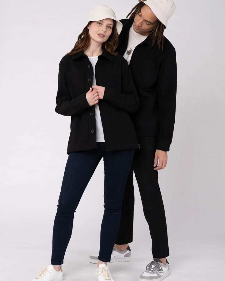 Unisex Overshirt aus recyceltem Polyester