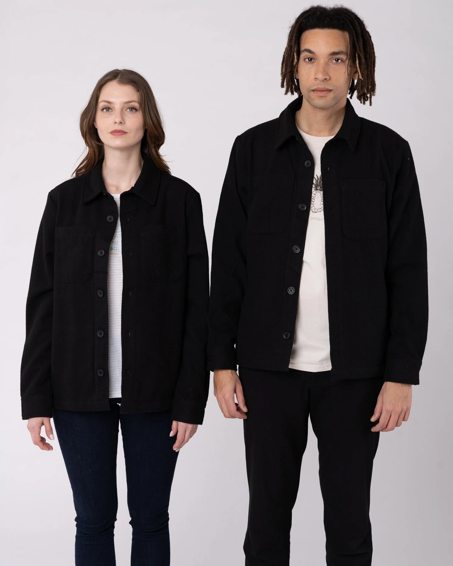 Unisex Overshirt aus recyceltem Polyester – Ansicht 4