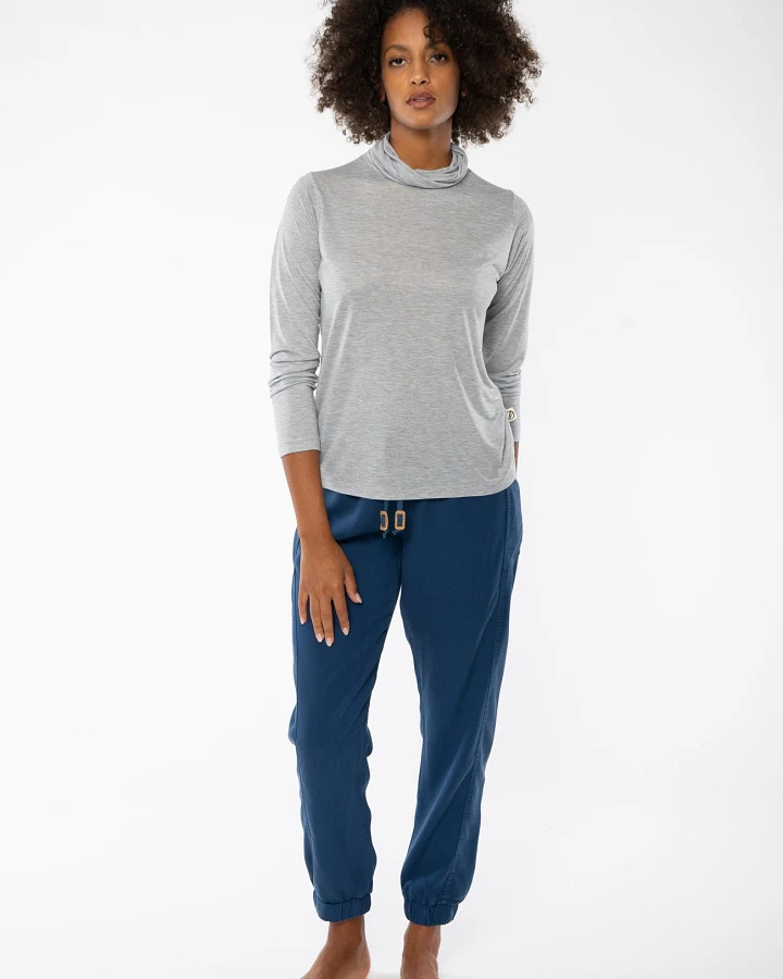 Rollkragenshirt aus Tencel