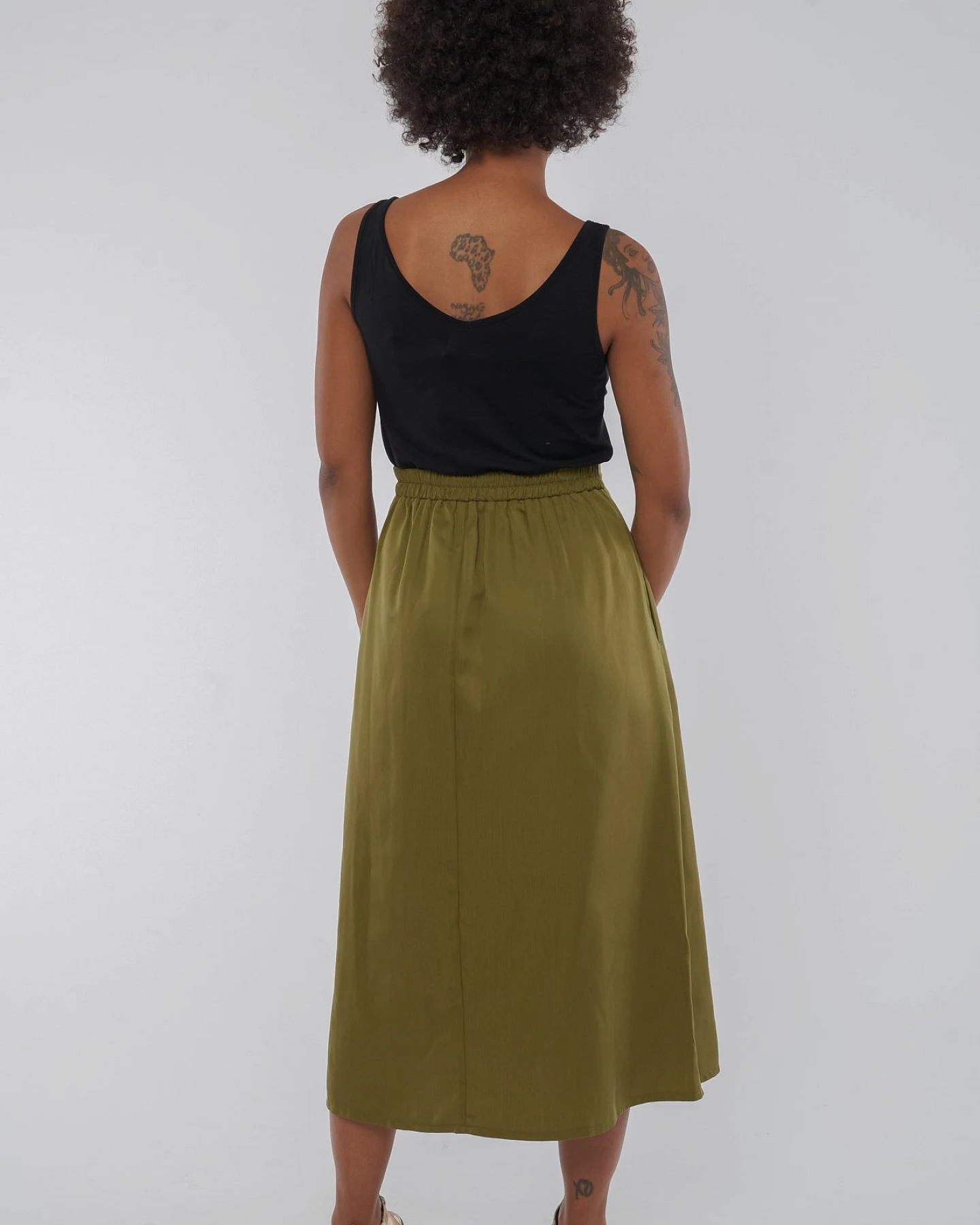 Rock aus Tencel – Ansicht 4