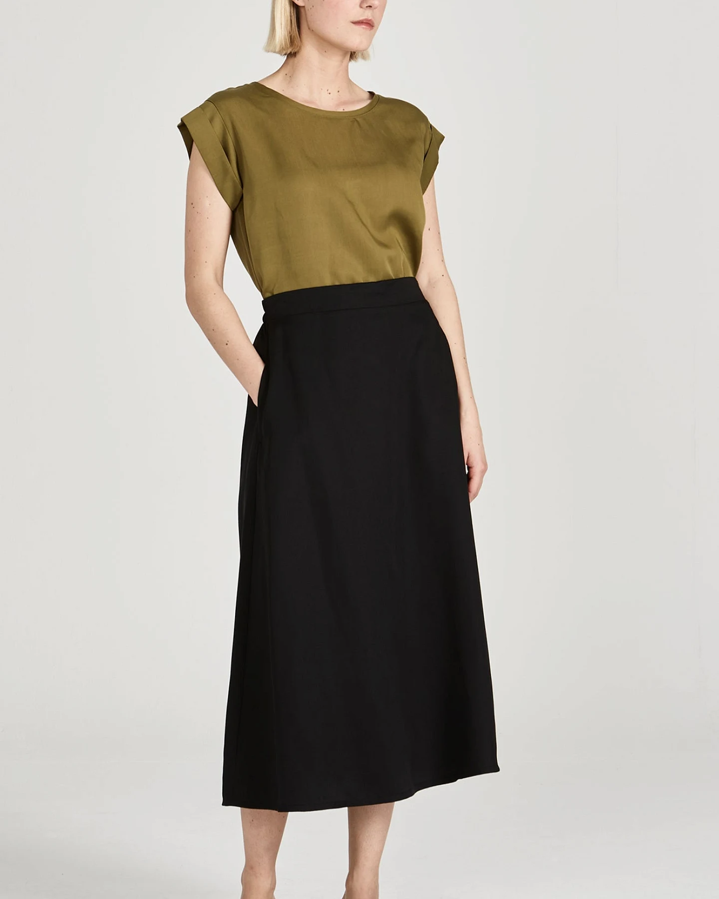 Rock aus Tencel – Ansicht 6