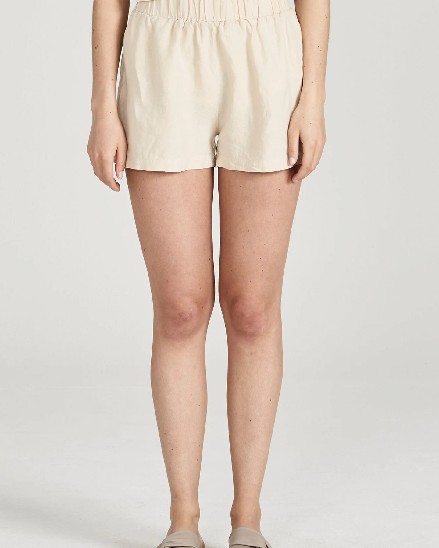 Kurze Hose aus Leinen – Ansicht 2