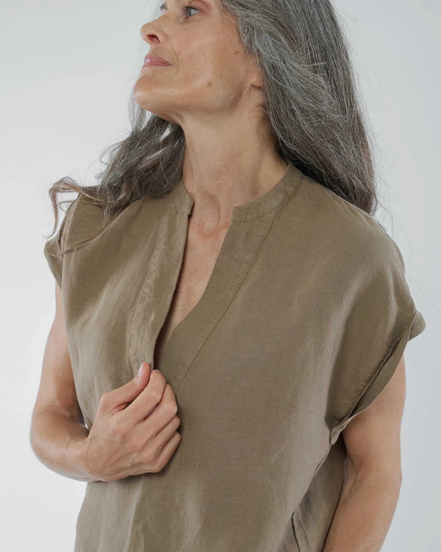 Kleid aus Leinen – Ansicht 3