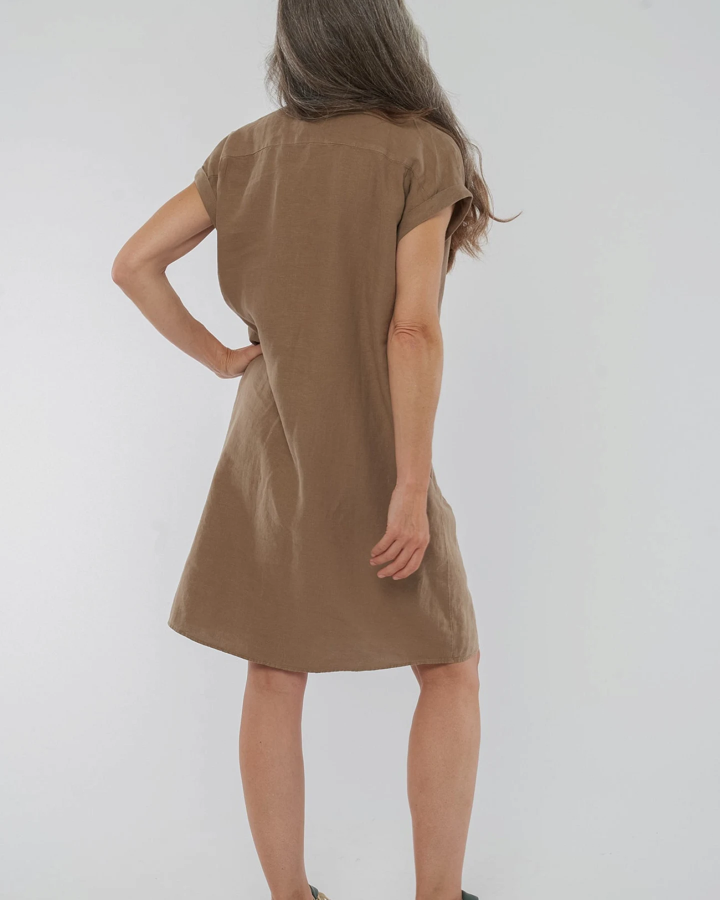 Kleid aus Leinen – Ansicht 4
