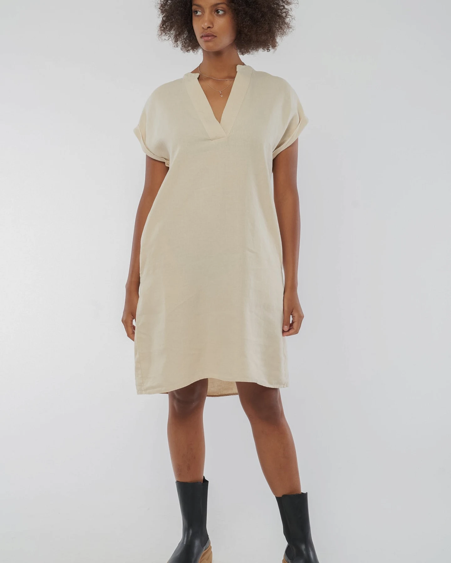 Kleid aus Leinen – Ansicht 5