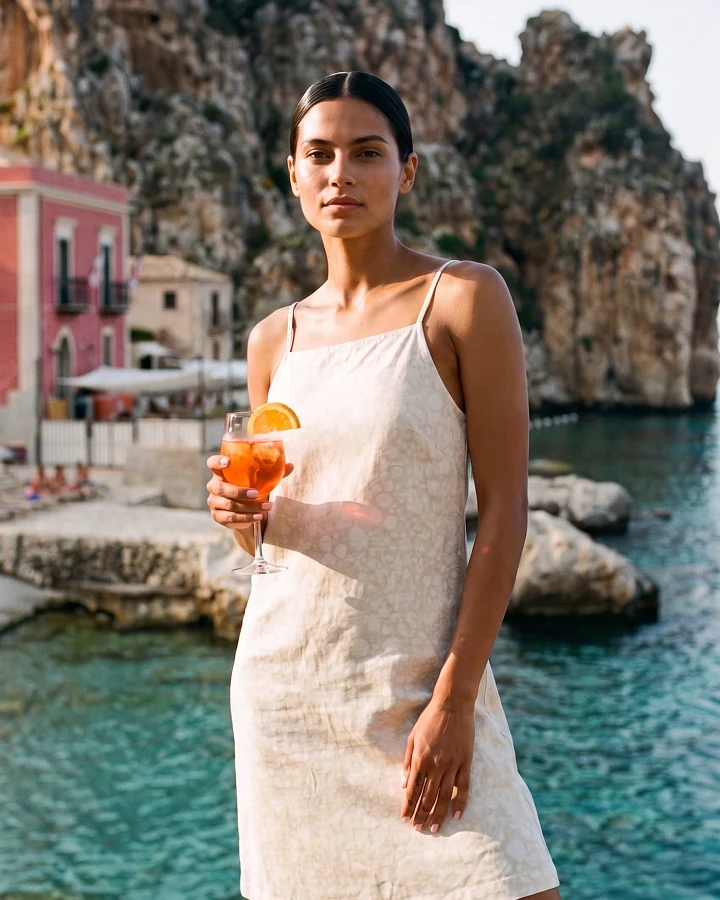 Kleid aus Tencel