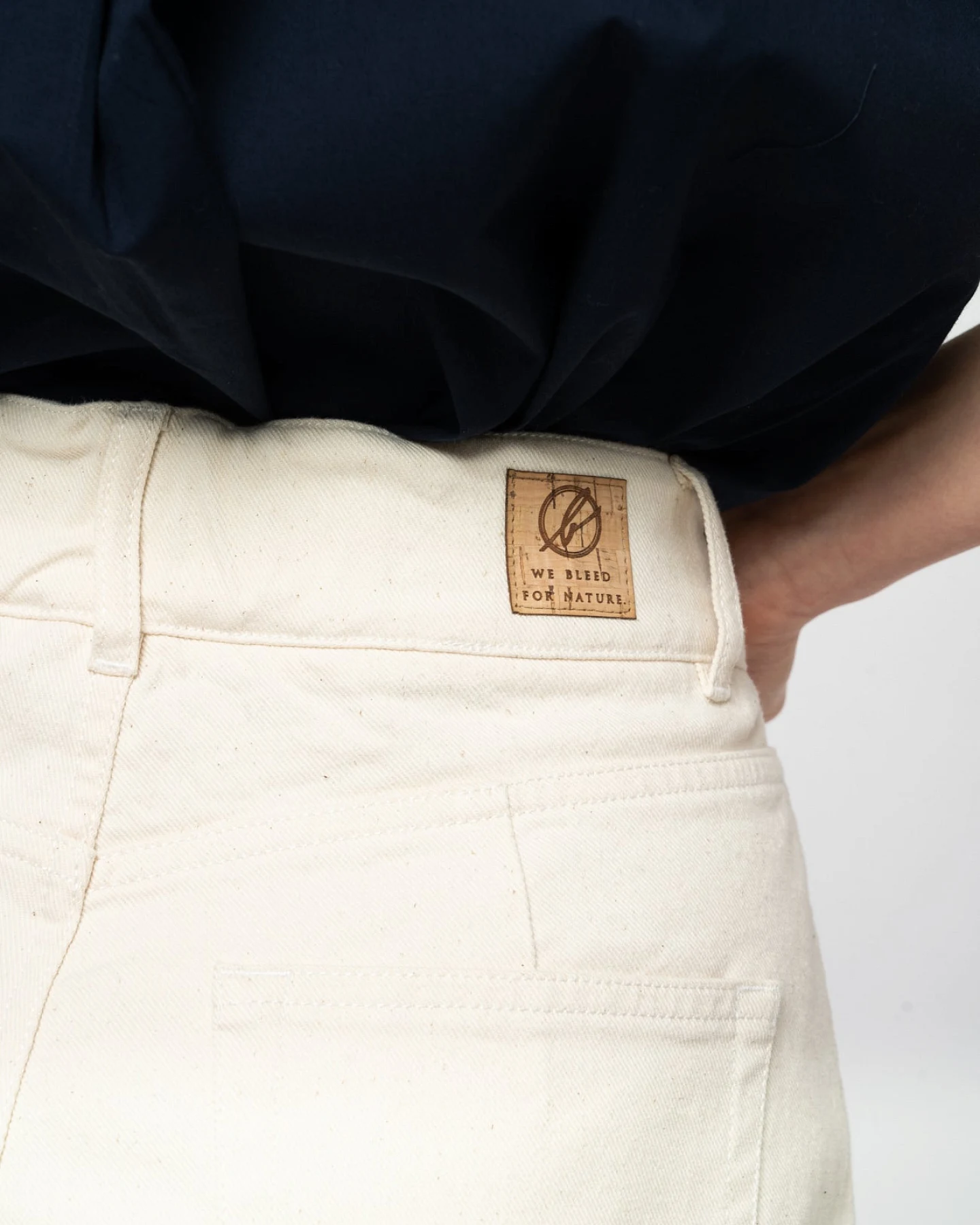 Jeans Shorts aus Bio Baumwolle – Ansicht 3