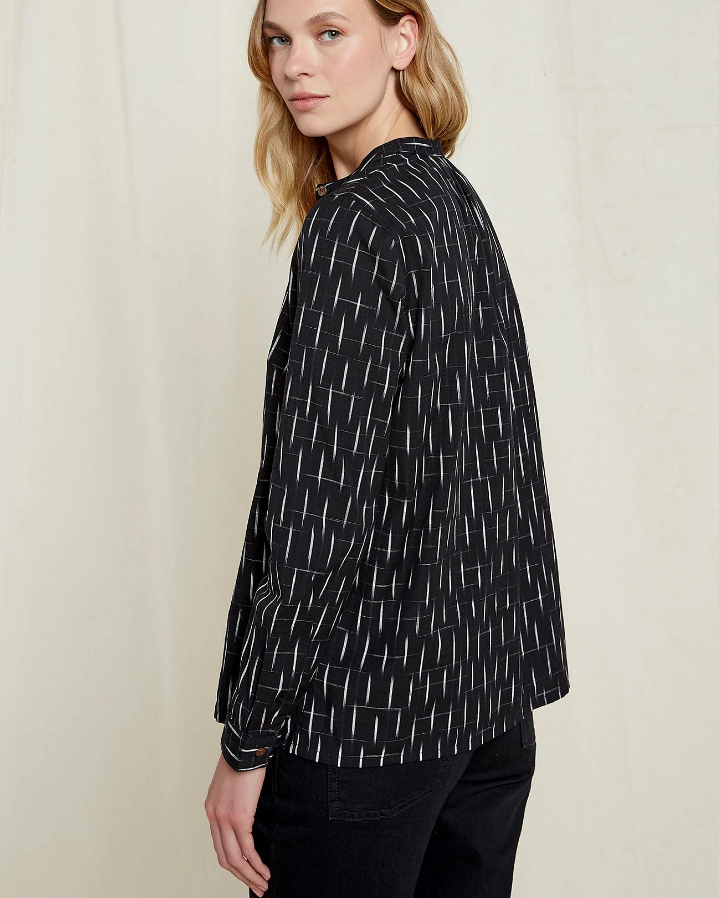Ikat Shirt aus Bio Baumwolle – Ansicht 4