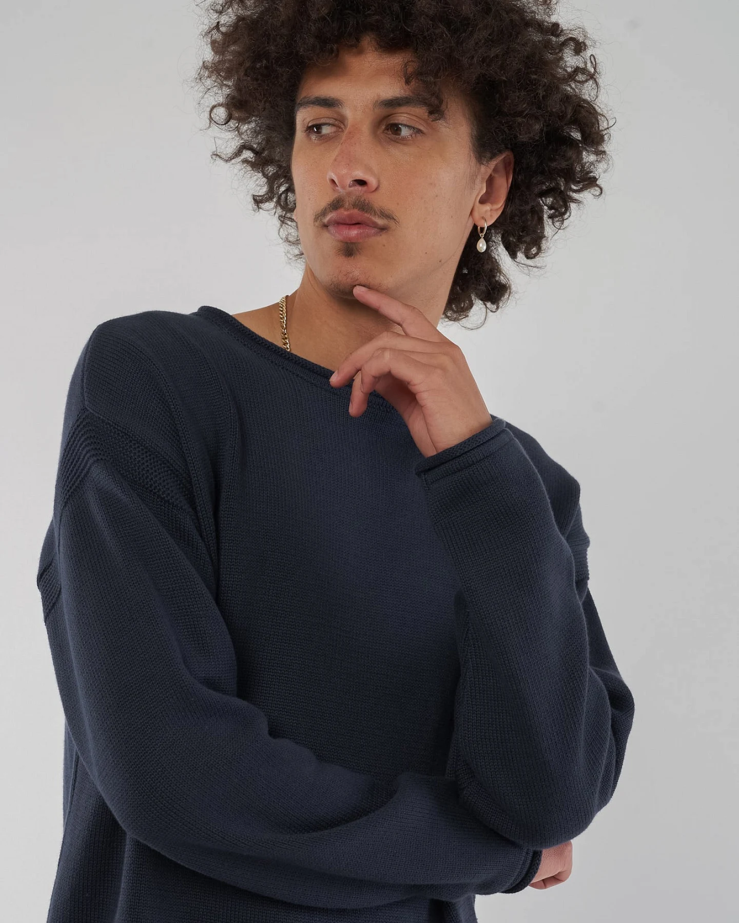 Sweatshirt aus Bio Baumwolle – Ansicht 2