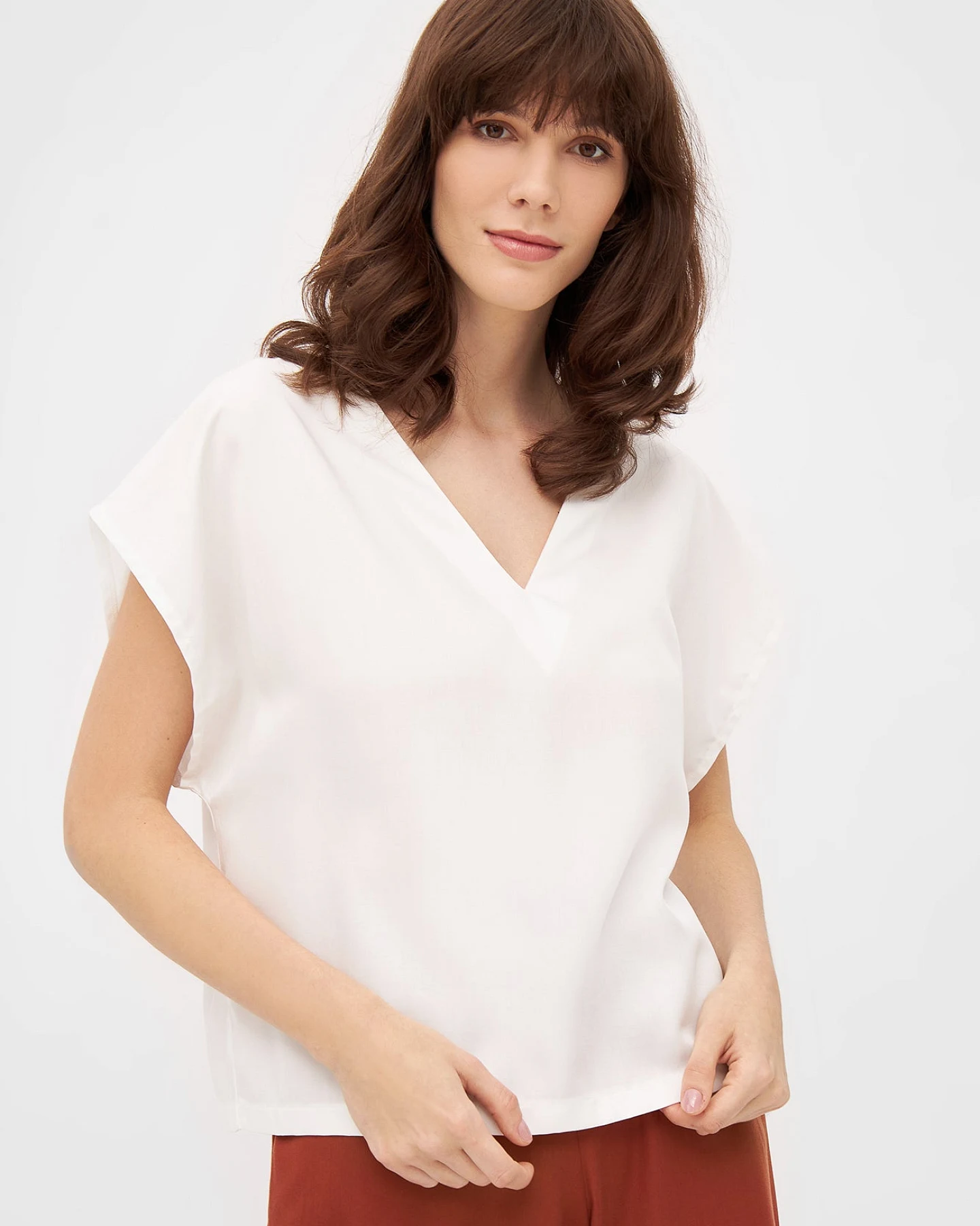 Tencel Wide Cut Blouse aus TENCEL™ – Ansicht 2
