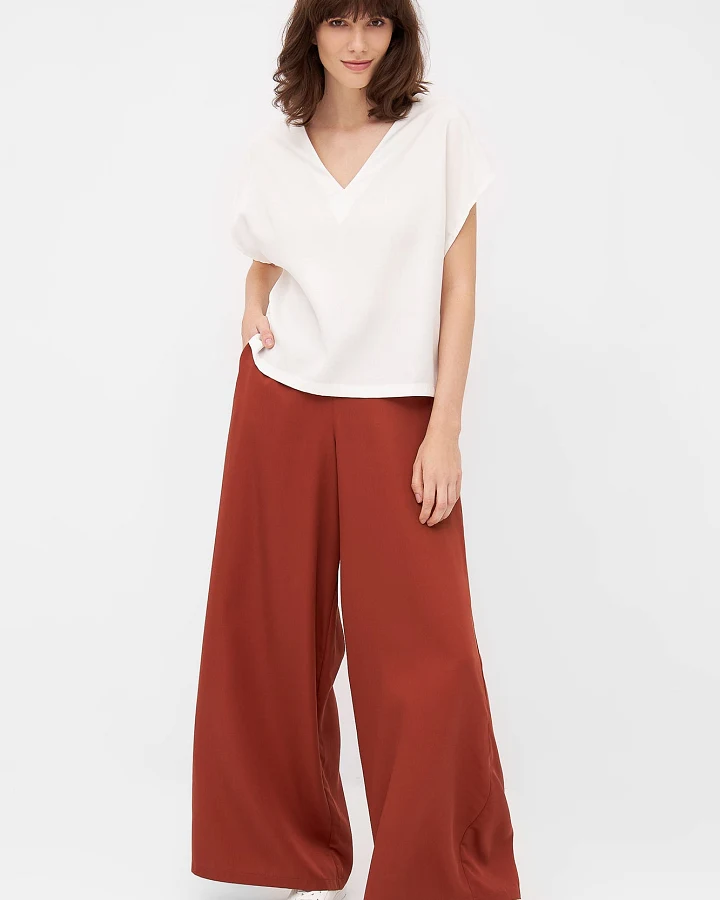 Tencel Wide Cut Blouse aus TENCEL™