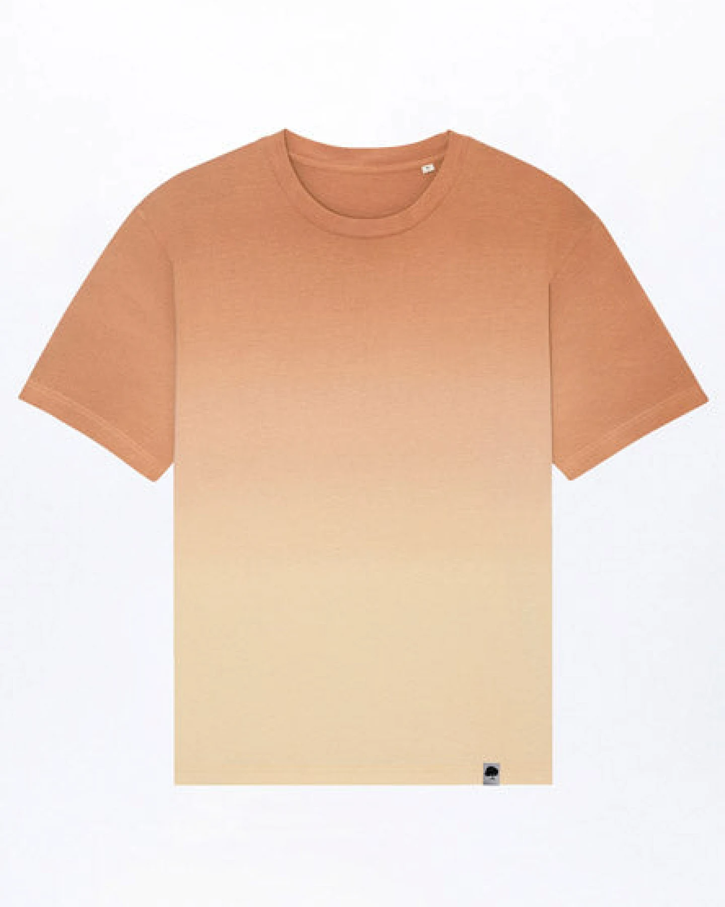 Dip Dye Boxy T-Shirt aus Bio Baumwolle – Ansicht 2