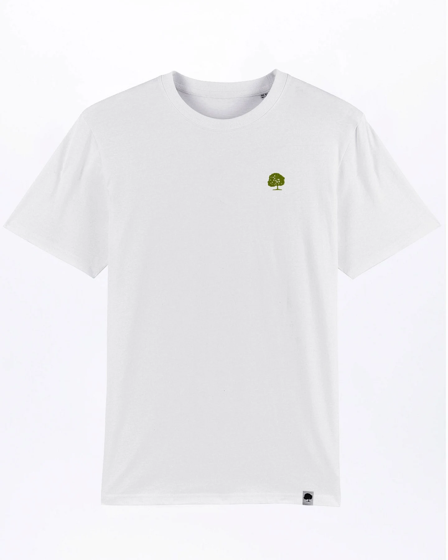 Heavy T-Shirt mit edler Stickerei aus Bio Baumwolle – Ansicht 4