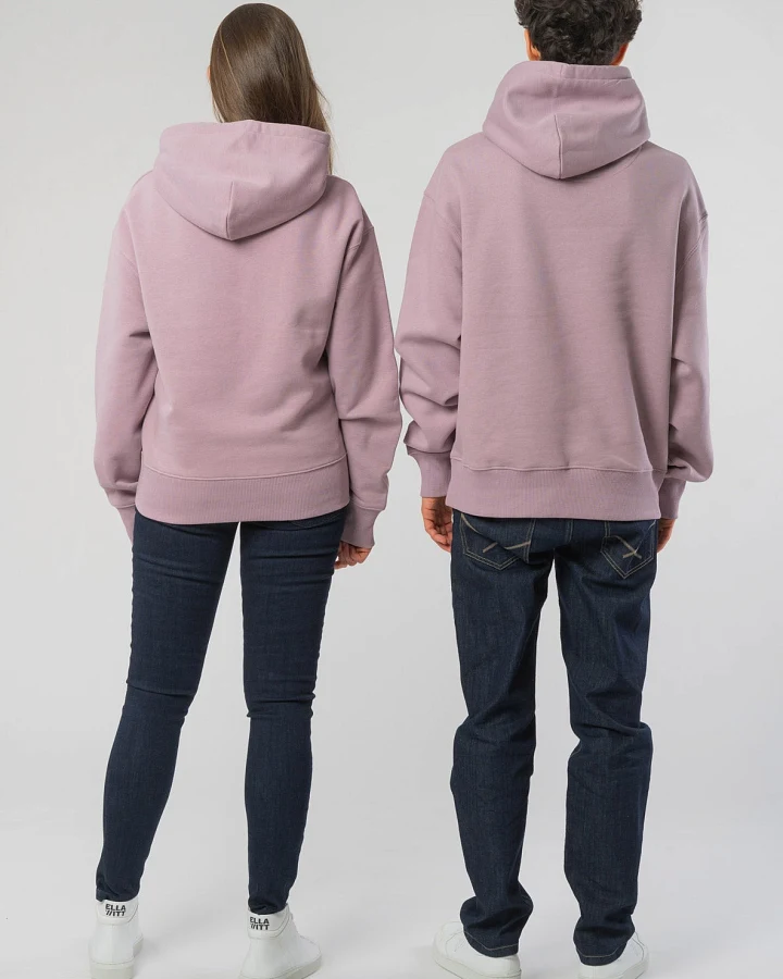 Boxy Unisex Hoodie aus Bio Baumwolle