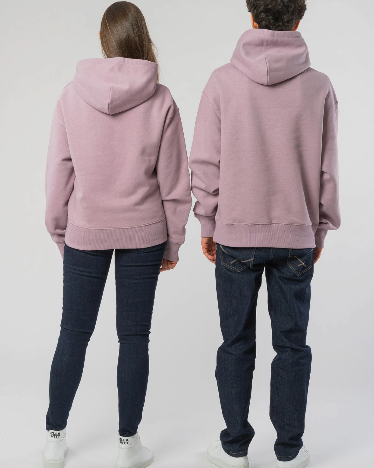 Boxy Unisex Hoodie aus Bio Baumwolle – Ansicht 6