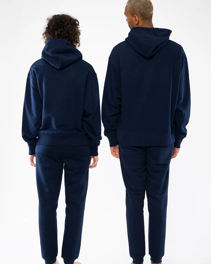 Boxy Unisex Hoodie aus Bio Baumwolle