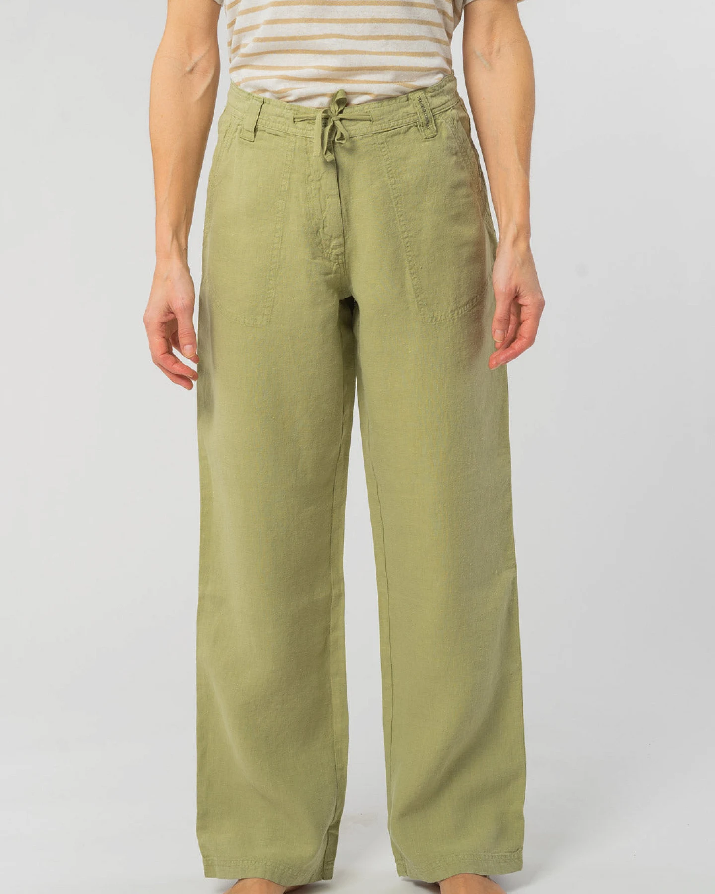 Legere Sommerhose aus Leinen & Bio Baumwolle – Ansicht 2