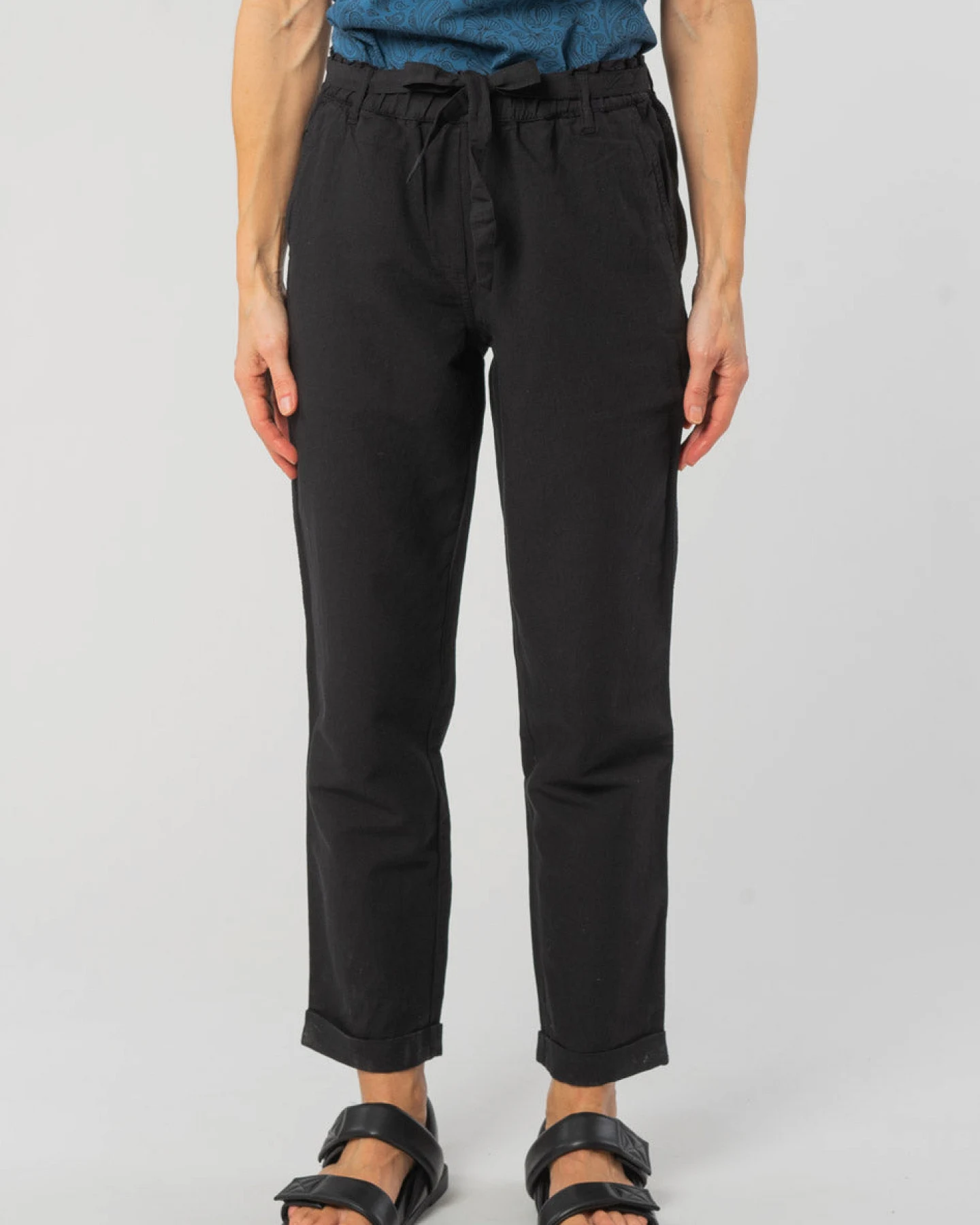 Legere Sommerhose aus Leinen & Bio Baumwolle – Ansicht 5
