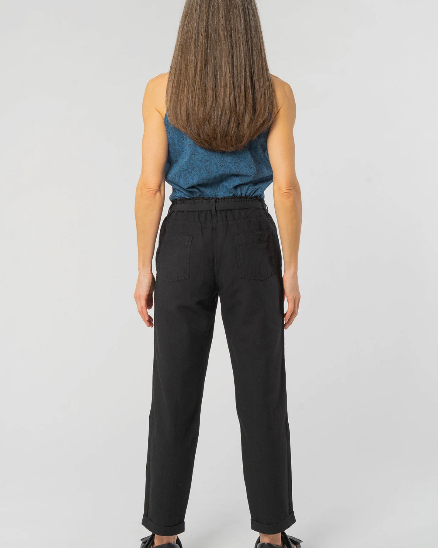 Legere Sommerhose aus Leinen & Bio Baumwolle – Ansicht 6
