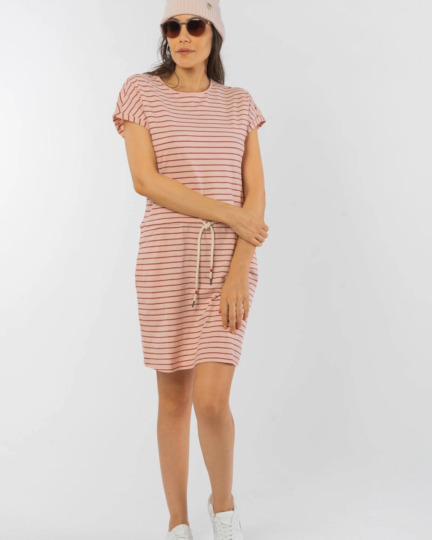 Casual Jerseydress #STRIPES aus Bio Baumwolle – Ansicht 2