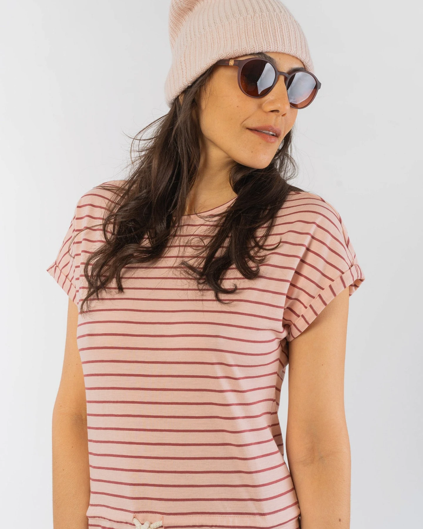 Casual Jerseydress #STRIPES aus Bio Baumwolle – Ansicht 4