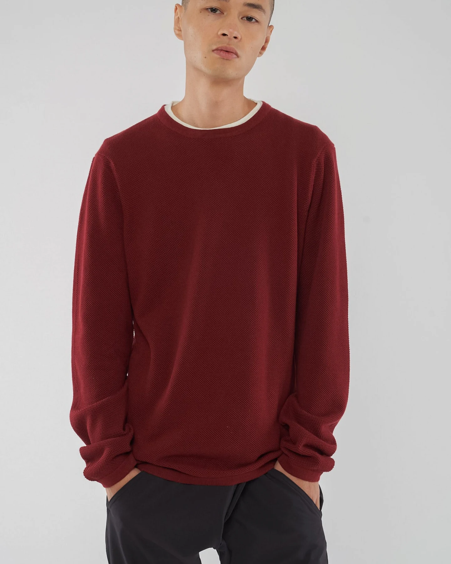 Strickpullover YUVA aus Bio Baumwolle – Ansicht 2