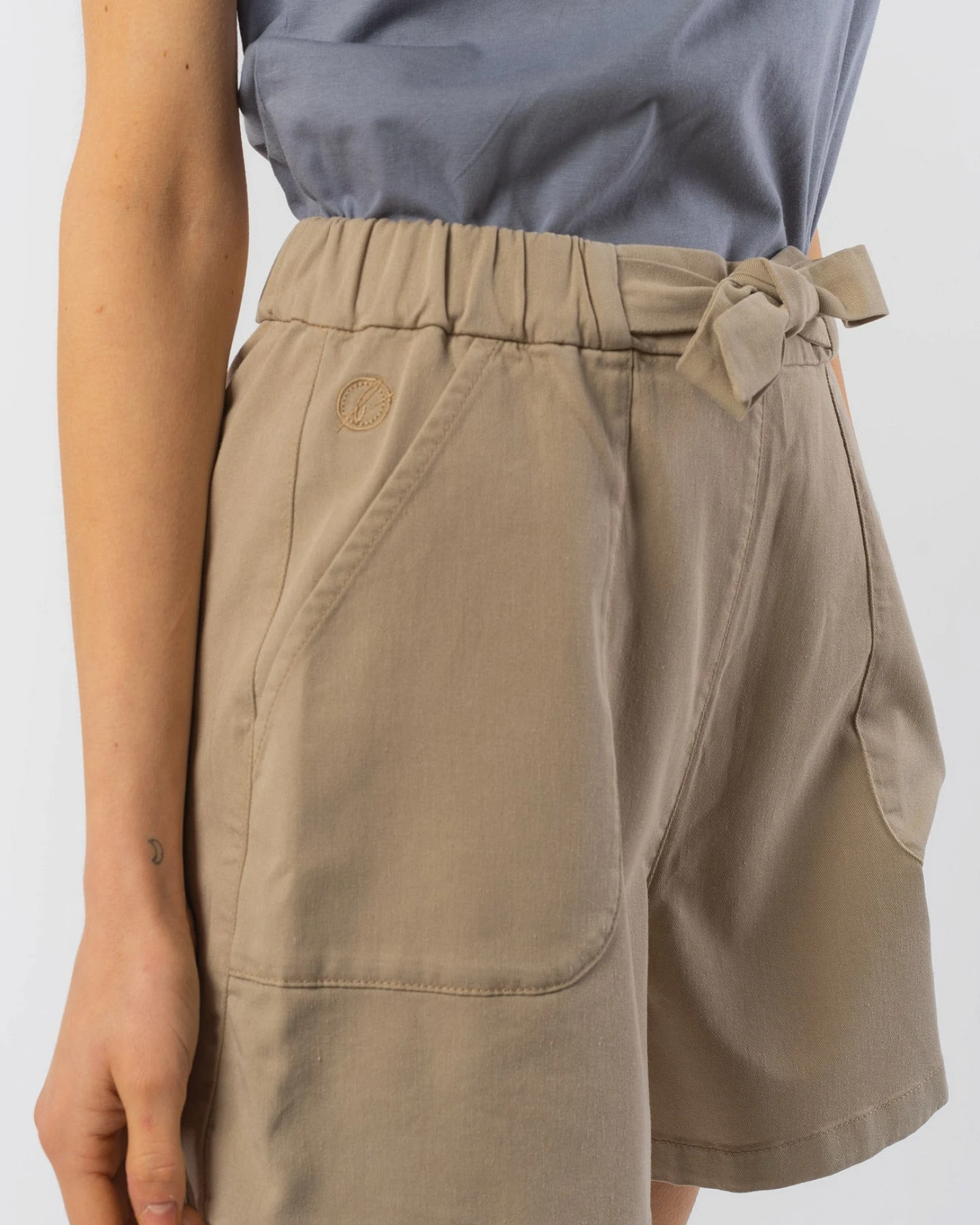 Shorts Lyocell aus TENCEL™ & Bio Baumwolle – Ansicht 3