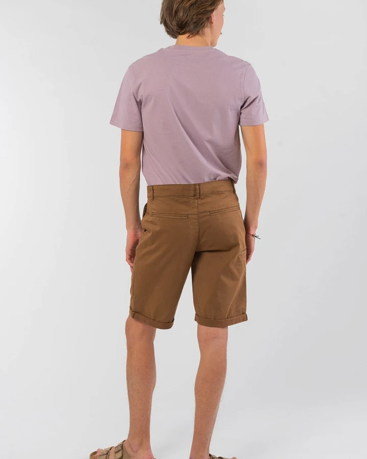 Micro-Chino Shorts aus Bio Baumwolle