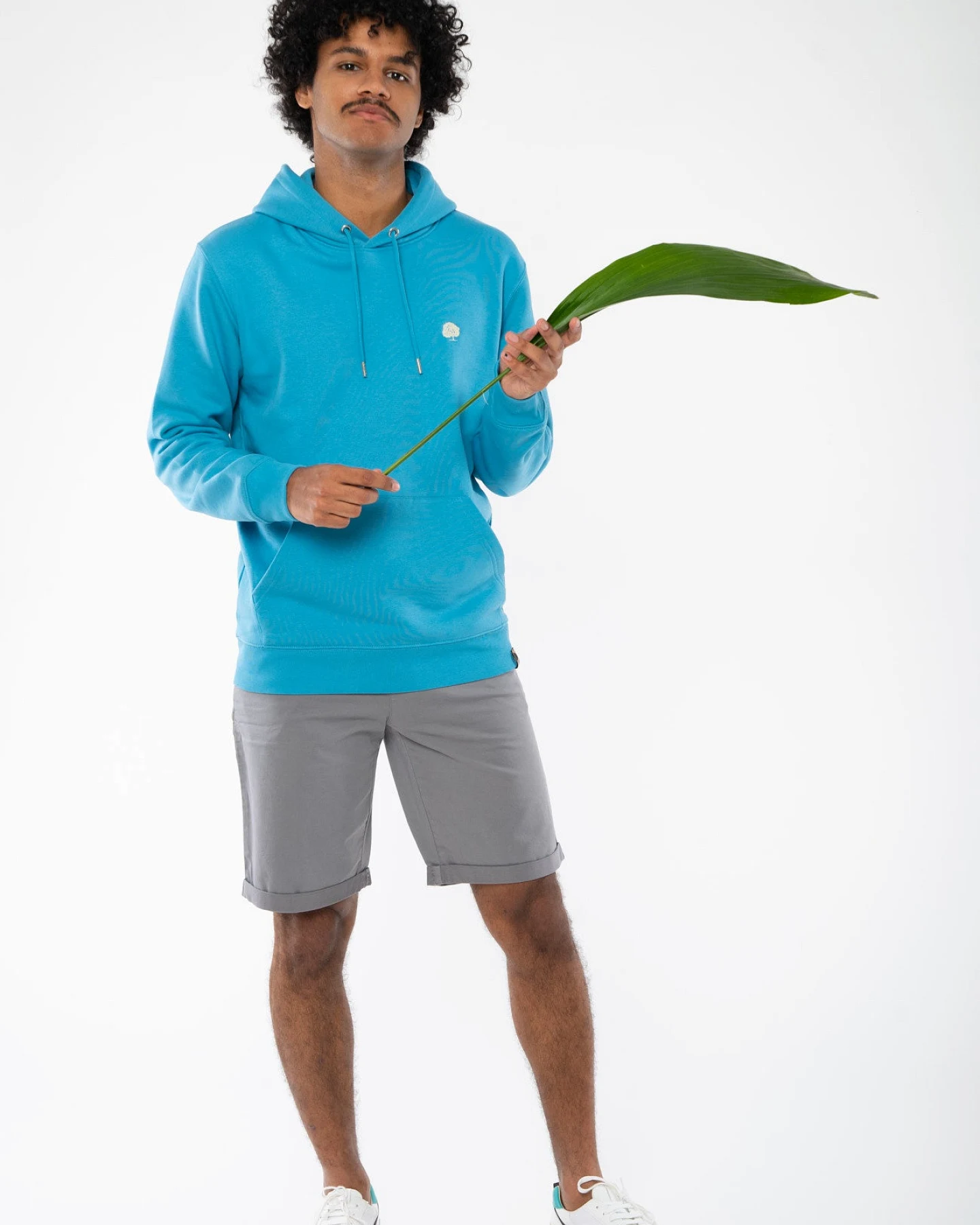 Micro-Chino Shorts aus Bio Baumwolle – Ansicht 3