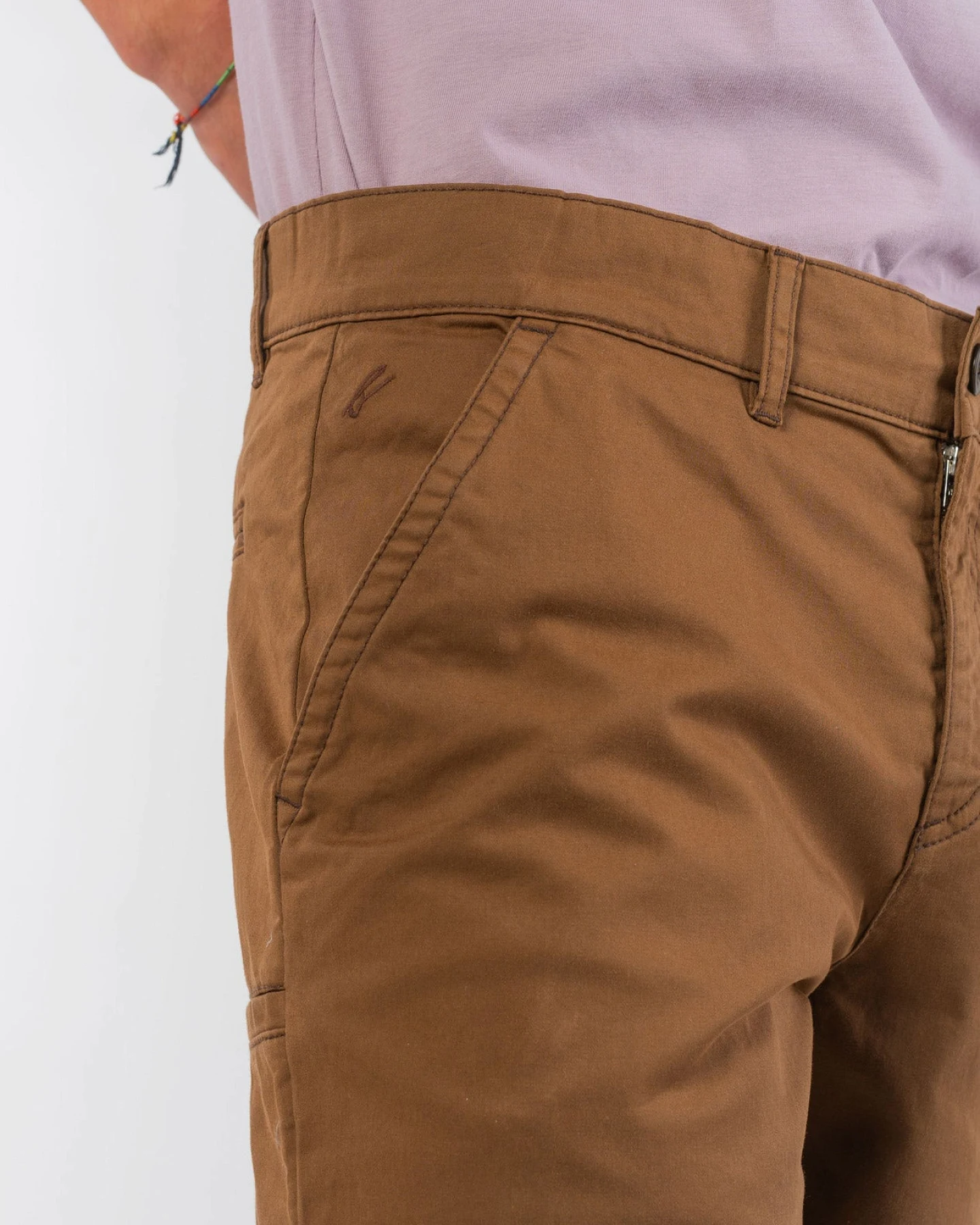 Micro-Chino Shorts aus Bio Baumwolle – Ansicht 6