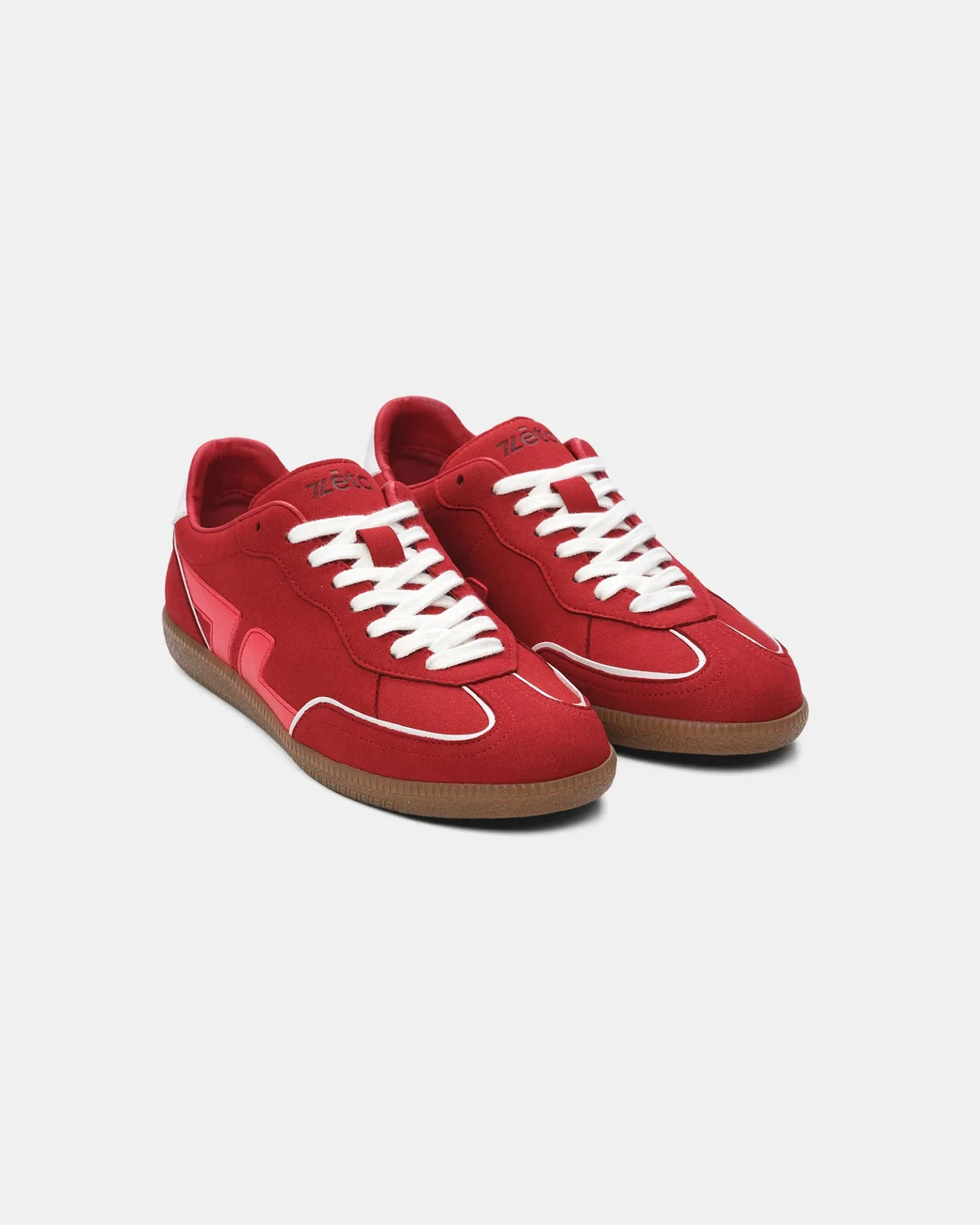 Zèta Herren vegan Sneaker Delta Granatrot – Ansicht 2