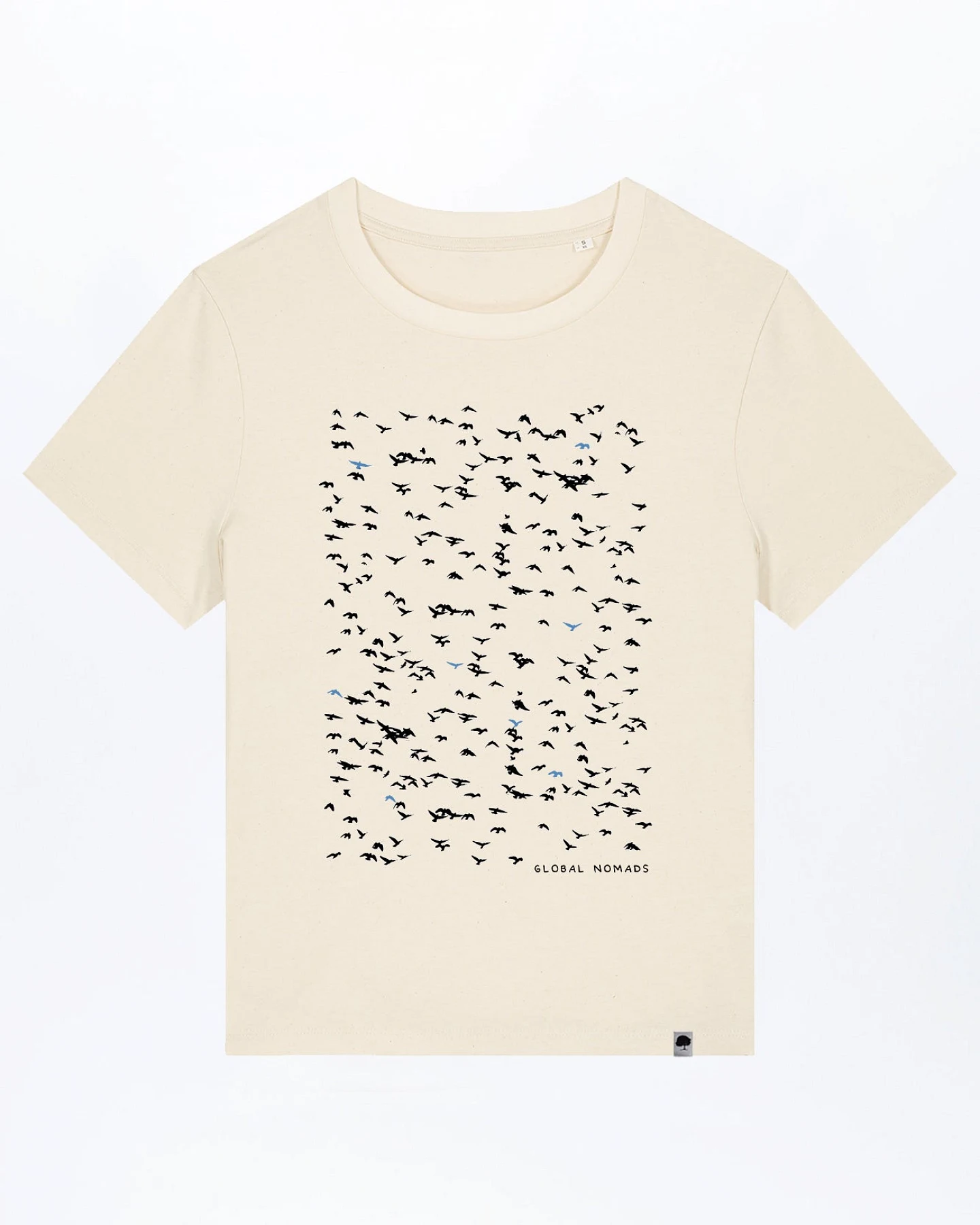 Flying Birds T-Shirt für Damen – Ansicht 4