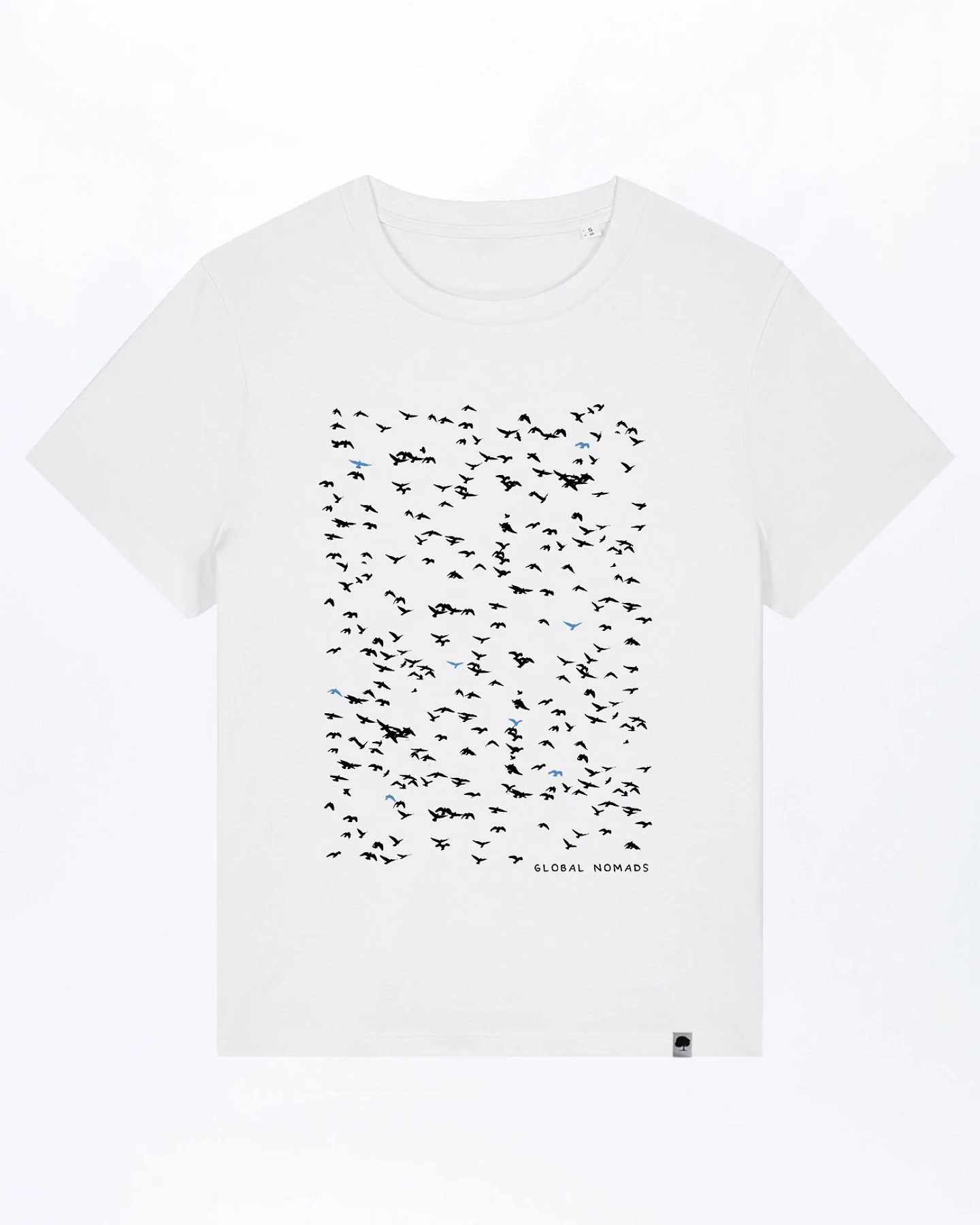 Flying Birds T-Shirt für Damen – Ansicht 4
