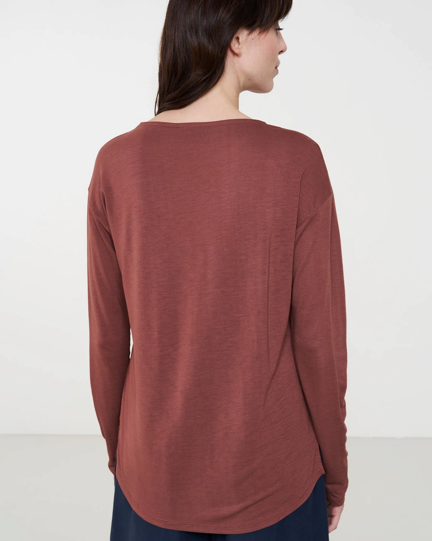 Casual Longsleeve aus Bio Baumwolle & ECOVERO™ – Ansicht 3