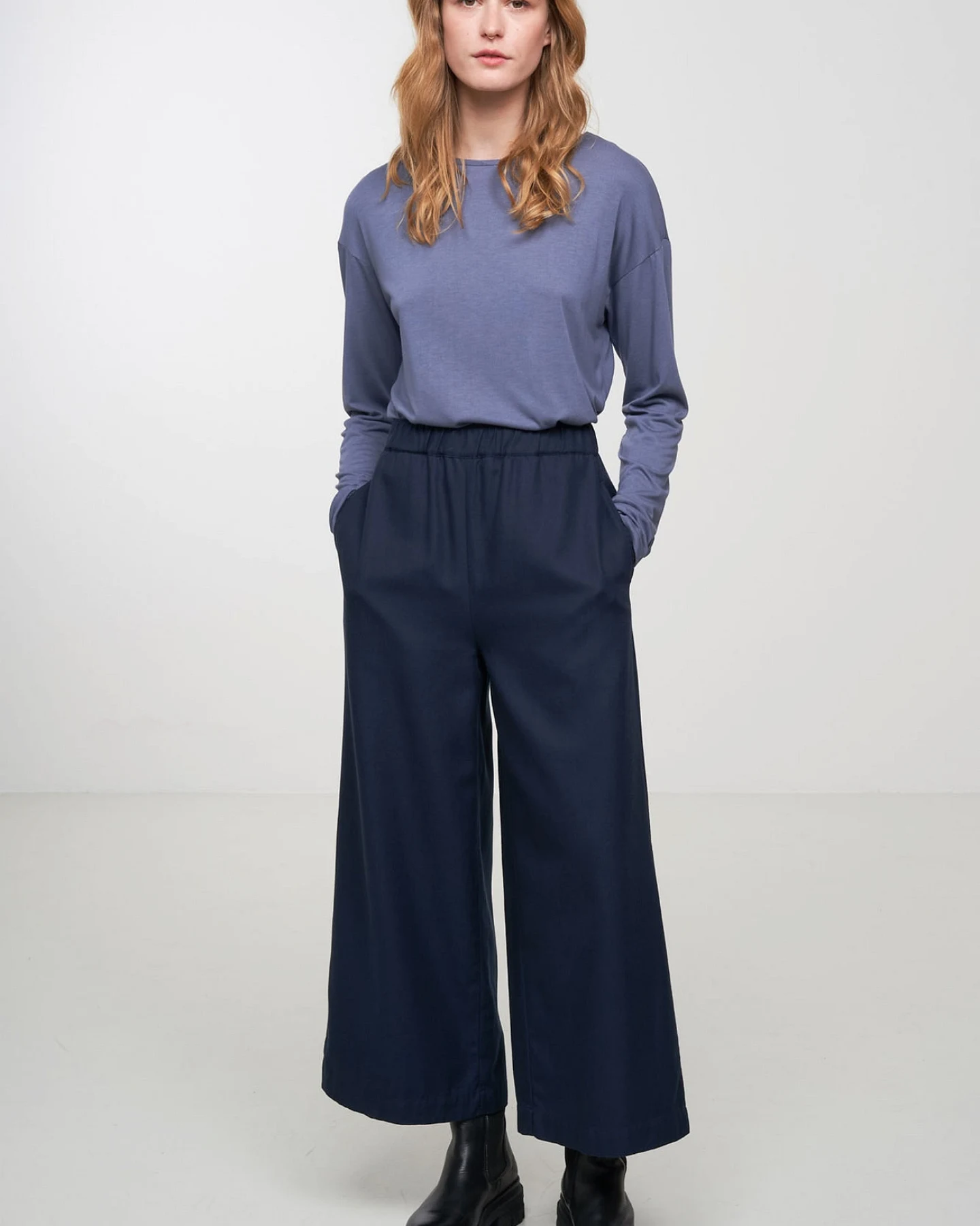 Casual Longsleeve aus Bio Baumwolle & ECOVERO™ – Ansicht 3