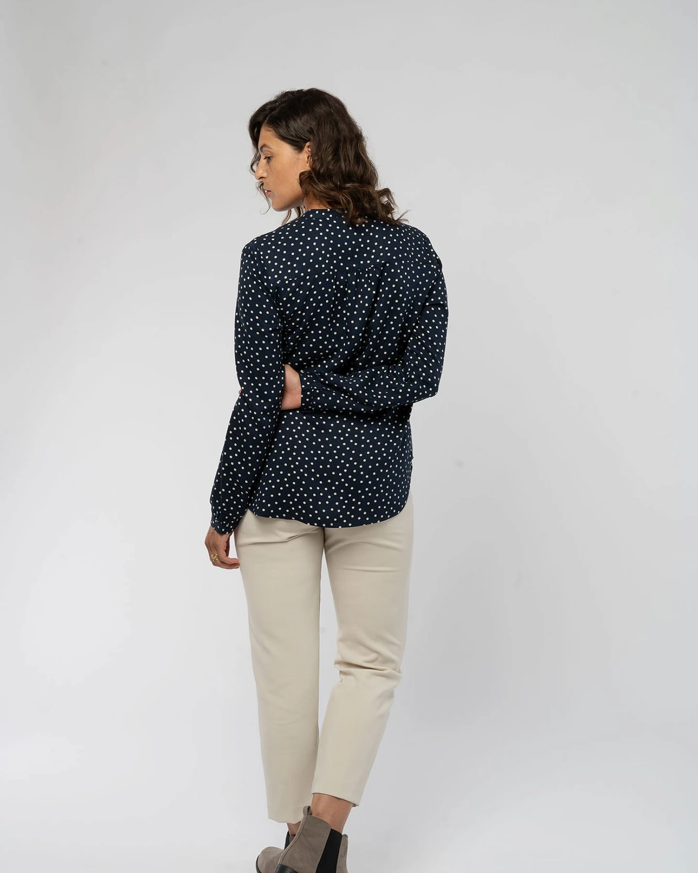 Bluse aus Bio Baumwolle & ECOVERO™ – Ansicht 3
