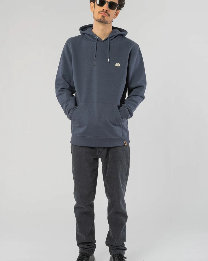 Hoodie aus Bio Baumwolle & recyceltem Polyester