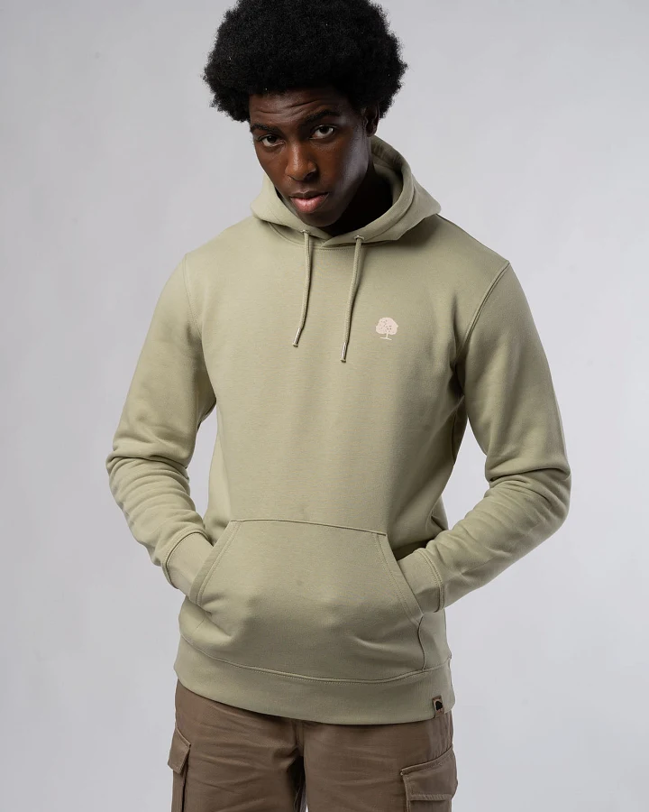 Hoodie aus Bio Baumwolle & recyceltem Polyester