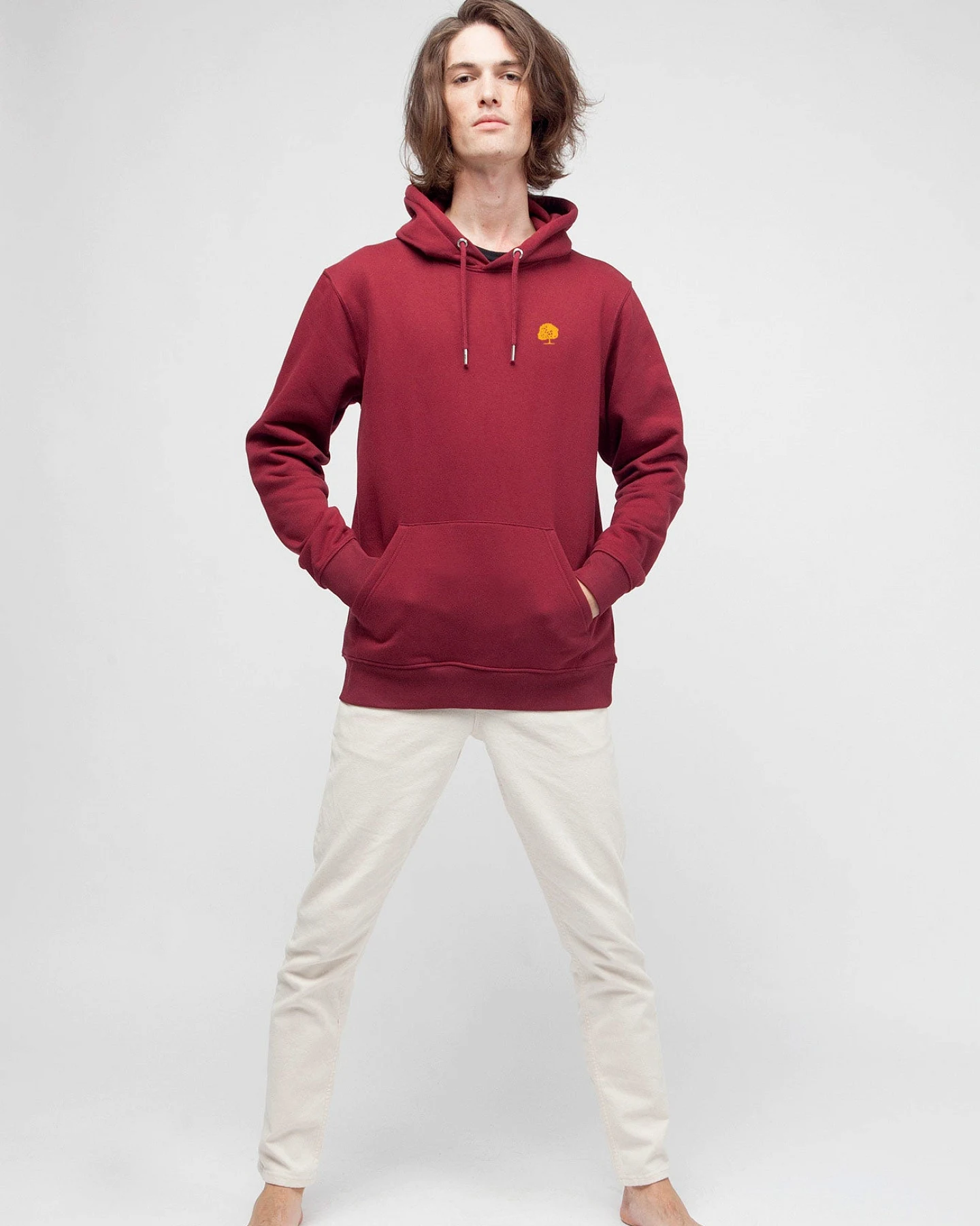 Hoodie aus Bio Baumwolle & recyceltem Polyester – Ansicht 6