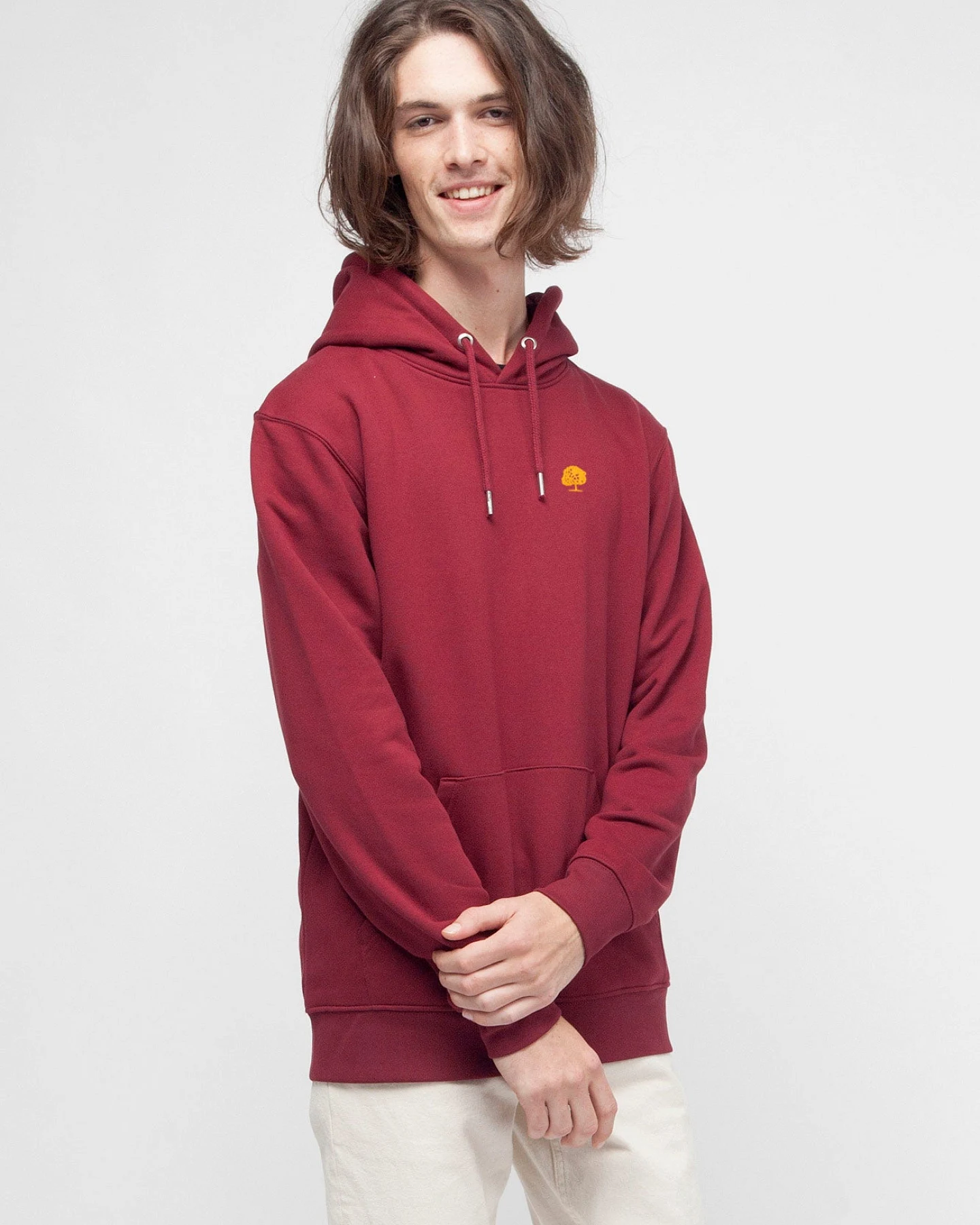 Hoodie aus Bio Baumwolle & recyceltem Polyester – Ansicht 4