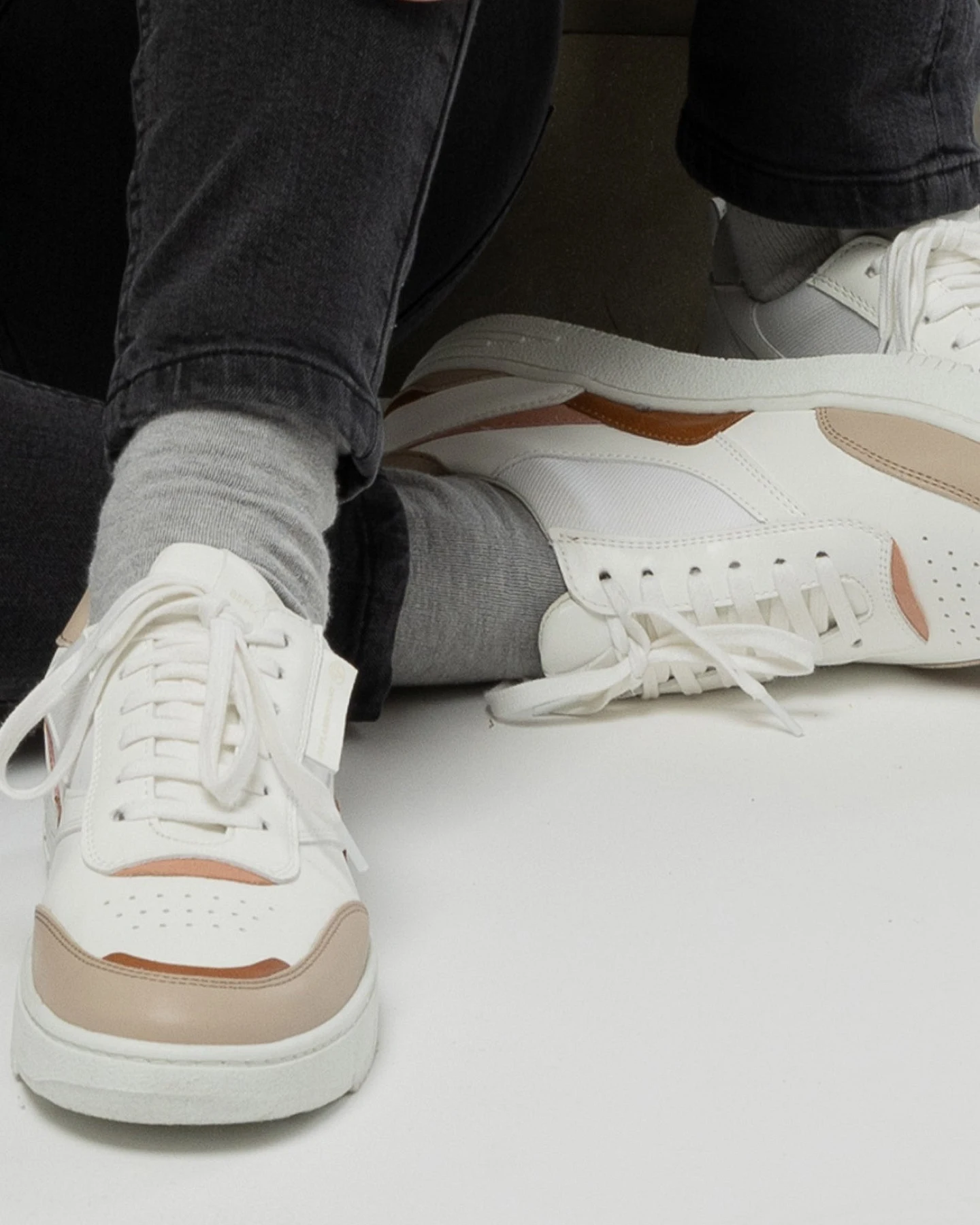 Sand Schuhe aus recyceltem Polyester – Ansicht 3