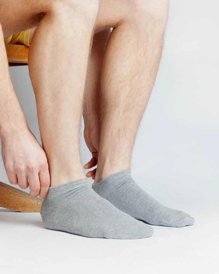 Sneaker-Socken aus Bio-Baumwolle