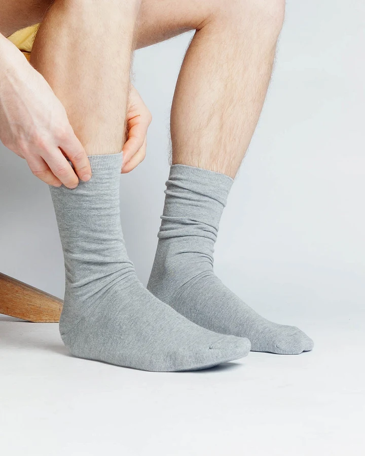 Klassische Socken aus Bio Baumwolle